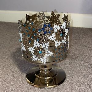 Bath and Body Works Christmas 3 Wick Candle Holder